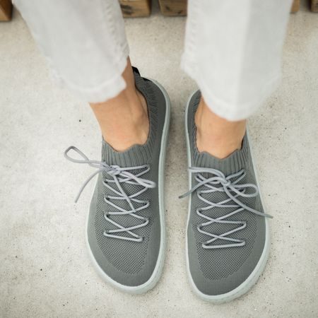 FRODDO TENISKY LIGHT Grey | Dětské barefoot tenisky