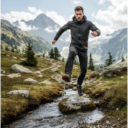 GROUNDIES ALL TERRAIN LOW 2.0 Černé | Barefoot outdoorové boty