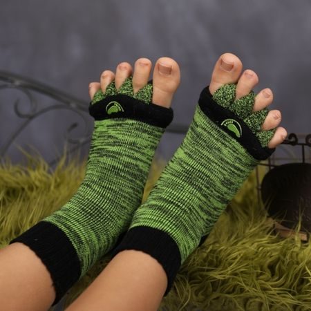 ADJUSTAČNÍ PONOŽKY Green Black 2