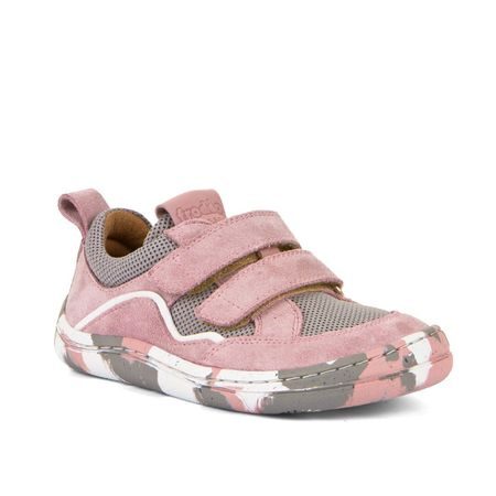 FRODDO TENISKY VELCRO Grey / Pink