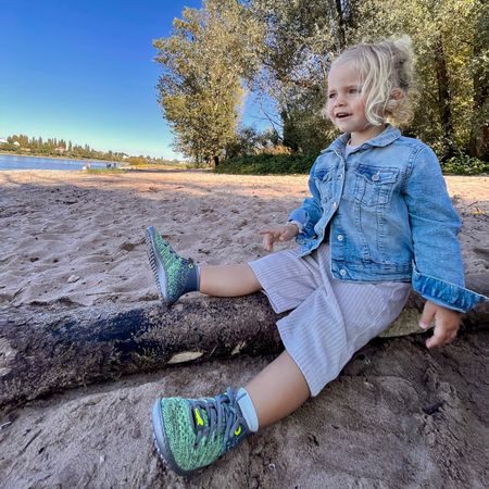 LEGUANO LEGUANITO GO Kiwi | Dětské barefoot tenisky 5