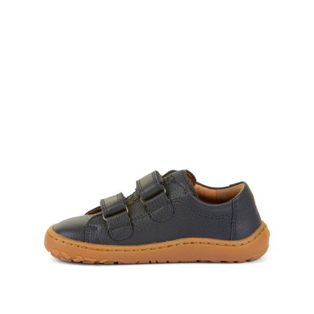 FRODDO TENISKY BASE LEATHER D-VELCRO Dark Blue | Dětské barefoot tenisky
