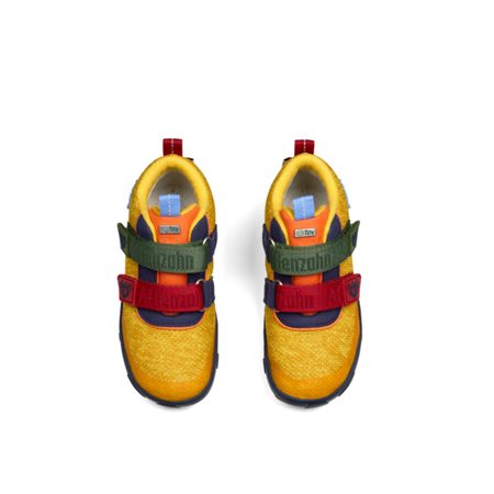 AFFENZAHN LOWBOOT KNIT HAPPY BIRD OF PARADISE Multi Color 3