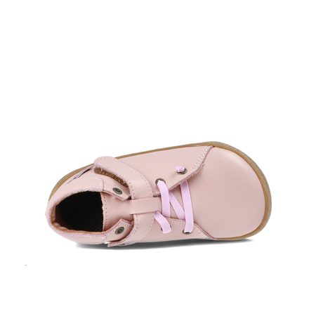 PEGRES CELOROČKY Skinny SBF62 Růžová | Dětské celoroční barefoot boty