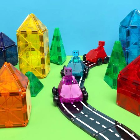 MAGNETICKÁ STAVEBNICE MAGNA TILES DASHERS 6 DÍLŮ