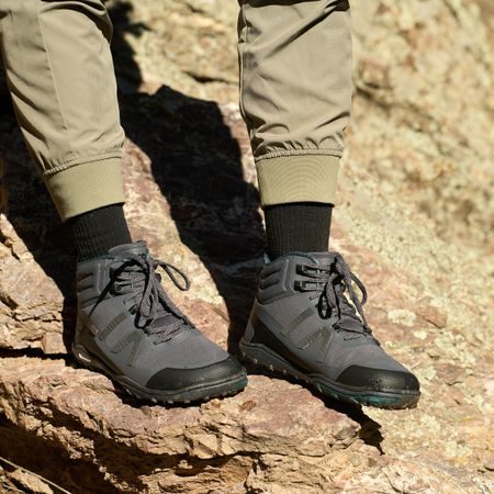 XERO SHOES SCRAMBLER MID II WP Asphalt/Sea Moss | Dámské barefoot outdoorové boty
