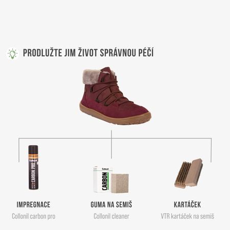 FRODDO UP FURRY W TEX Bordeaux