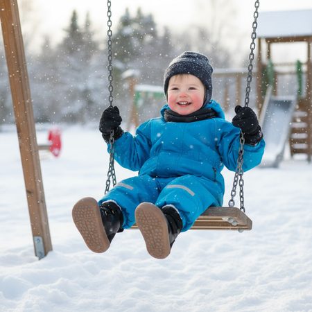 BUNDGAARD BLOOM Black | Dětské zimní zateplené barefoot boty