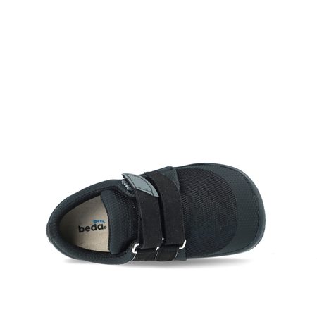 BEDA TENISKY DAISY Black | Dětské barefoot tenisky