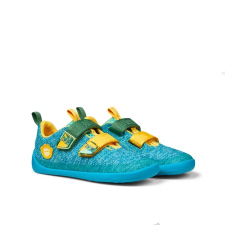 AFFENZAHN SNEAKER KNIT HAPPY CREATIVE BEAR Multi | Dětské barefoot tenisky 4