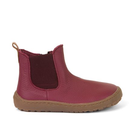 FRODDO KOTNÍKOVÉ CHELYS Bordeaux | Dámské barefoot chelsea boty