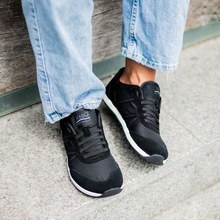 XERO SHOES WYNN Black/White | Barefoot tenisky
