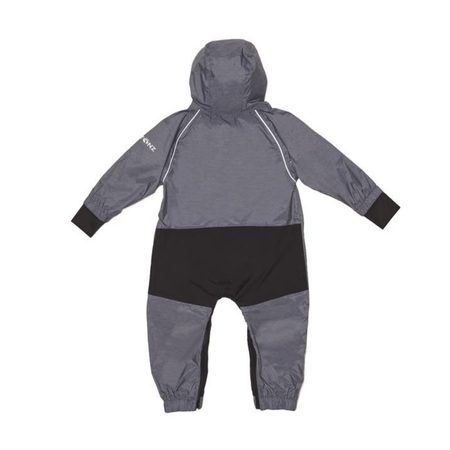 STONZ RAIN OVERAL Black Heather Grey 2