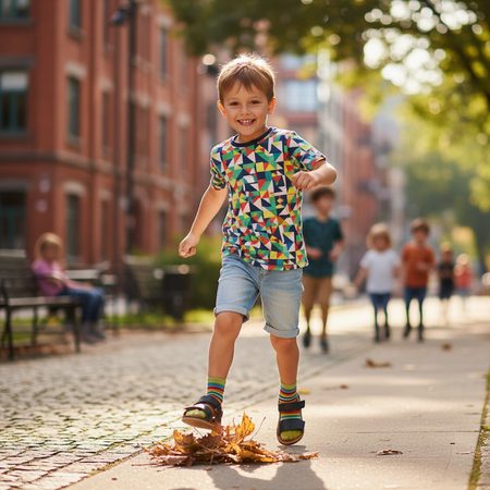 BEDA SANDÁLY BFN 170010/SD/W/NL Black | Dětské barefoot sandály