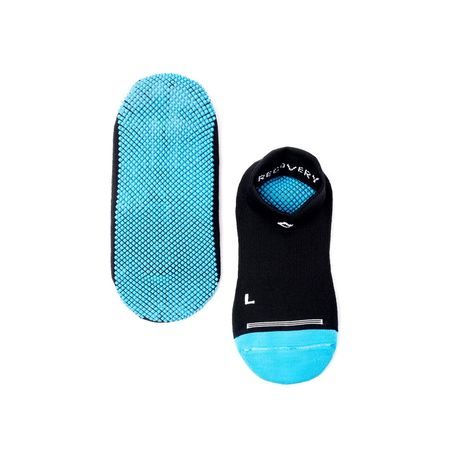 NABOSO FOOT RECOVERY SOCKS Černotyrkysové 3