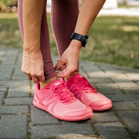 XERO SHOES HFS II Raspberry / Sunset Coral Gradient | Dámské sportovní barefoot tenisky