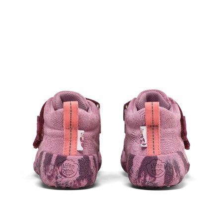 AFFENZAHN PREWALKER LOWBOOT LEATHER TALKY Otter Pink | Dětské první barefoot botičky