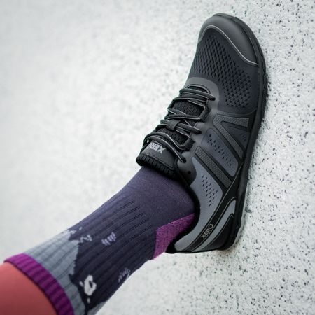 XERO SHOES HFS II Black / Frost Gray | Dámské sportovní barefoot tenisky
