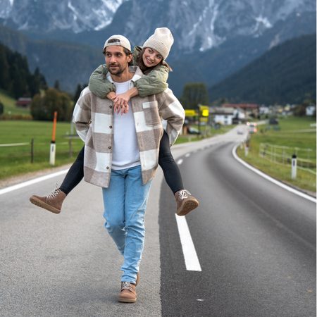 BE LENKA WINTER 3.0 Walnut Brown | Zimní zateplené barefoot boty