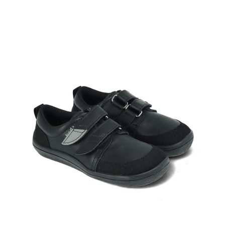 BEDA TENISKY BF 0001/W/N/SO Just Black | Dětské barefoot tenisky