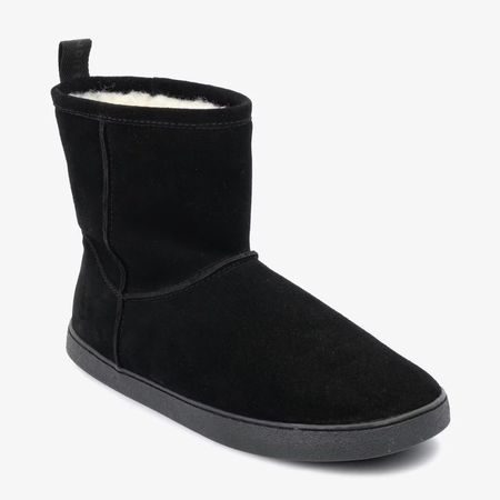 GROUNDIES COZY BOOT 2.0 Černé | Dámské zimní zateplené barefoot boty
