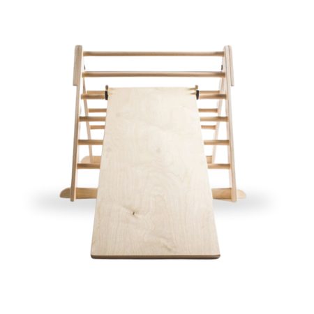 UTUKUTU Dřevěný triangl Climbou + šplhací deska