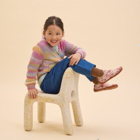 AFFENZAHN SLIPPER COTTON MOVE DEER Pink  11