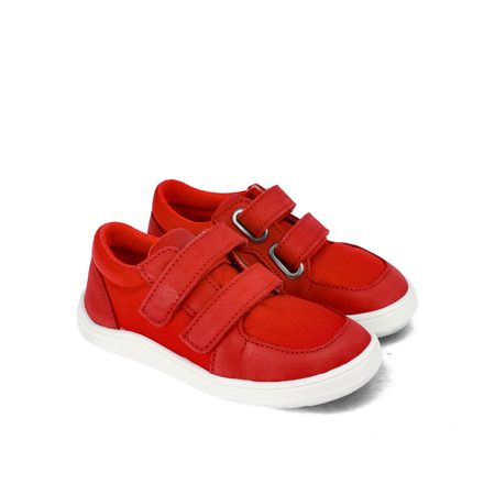 BABY BARE FEBO SNEAKERS Red | Dětské barefoot tenisky
