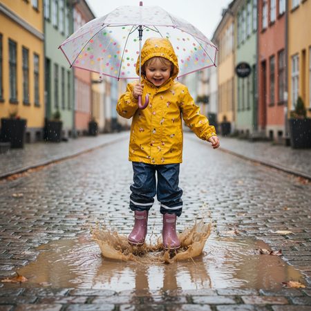 BUNDGAARD SHORT CLASSIC RUBBER BOOT Dark Rose | Dětské barefoot holínky