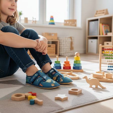 CRAVE SHOES Dino | Children's barefoot slippers