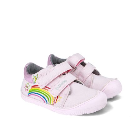 D.D.STEP C073-41805A PLÁTĚNÉ TENISKY Pink | Dětské barefoot tenisky