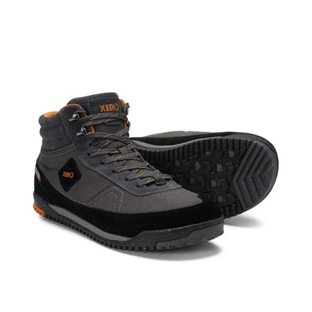 XERO SHOES RIDGEWAY Black/Asphalt | Pánské barefoot pohorky