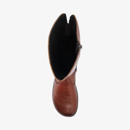 GROUNDIES MILA WOMEN Camel | Dámské barefoot kozačky