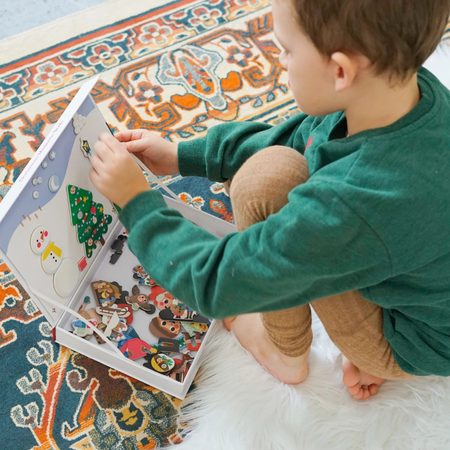 MAGNETICKÁ KNIHA VÁNOCE - CHRISTMAS MAGIC BOOK