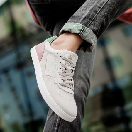 GROUNDIES NOVA GS1 WOMEN Beige Pink | Dámské sportovní tenisky
