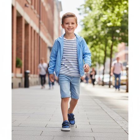 CRAVE CATBOURNE 2.0 Dark Blue | Kids barefoot sneakers