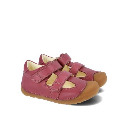 BUNDGAARD PETIT SUMMER Dark Rose WS | Dětské barefoot sandály