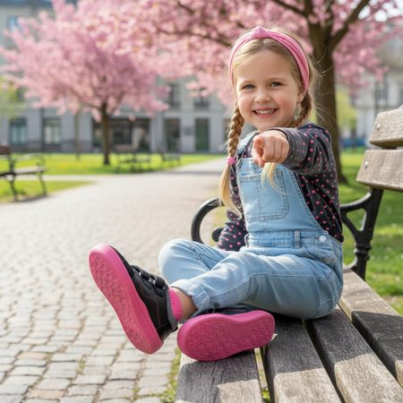 BEDA TRAINERS BFN 170030/W/N/SO/OK PLAYFUL El | Children's Barefoot Trainers