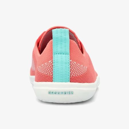 Dámské Barefoot Tenisky GROUNDIES® Active Knit Broskvově Modré