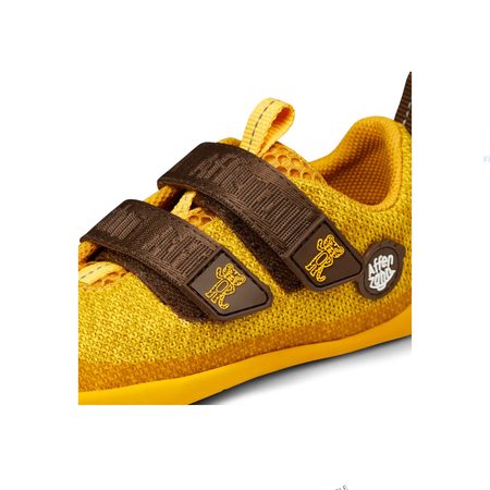 AFFENZAHN SNEAKER KNIT HAPPY TIGER Yellow | Dětské barefoot tenisky