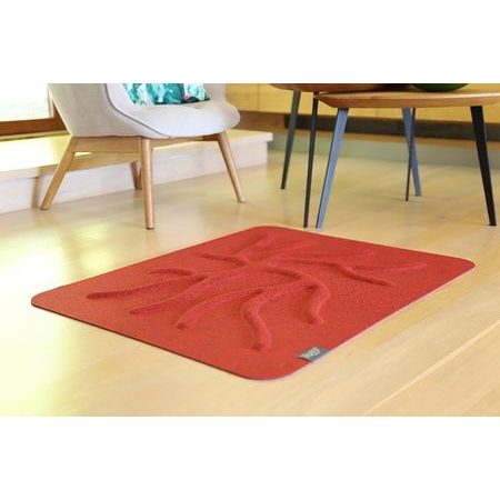 RootyRUG HOME Rose Hip Red