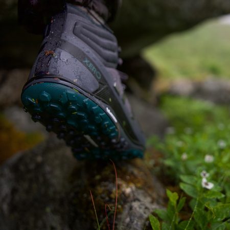 XERO SHOES SCRAMBLER MID II WP Asphalt Sea Moss | Dámské barefoot outdoorové boty