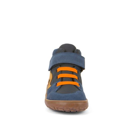 FRODDO TEX GO Blue Denim | Dětské celoroční barefoot boty
