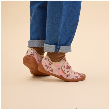AFFENZAHN SLIPPER COTTON MOVE DEER Pink  3