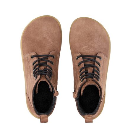 BE LENKA ATLAS Chocolate | Kotníkové barefoot boty