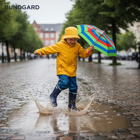 BUNDGAARD CLASSIC RUBBER BOOT Navy | Dětské barefoot holínky