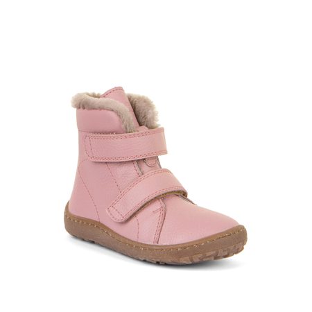 FRODDO VYŠŠÍ KOŽENÉ ZIMNÍ Pink 2