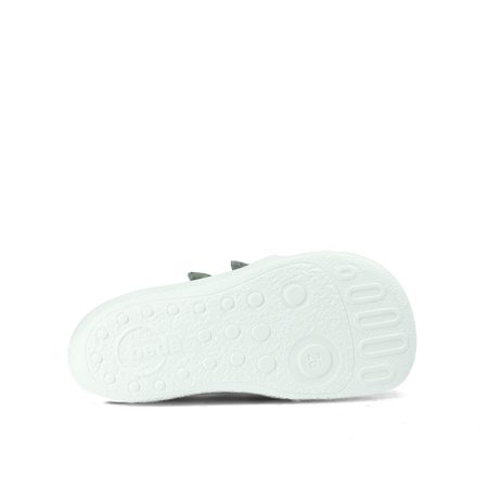 BEDA TENISKY BF 0001/TEX/W/D TEX JIMMY Green | Dětské barefoot tenisky