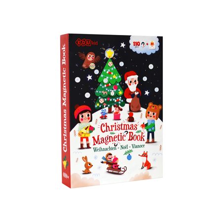 MAGNETICKÁ KNIHA VÁNOCE - CHRISTMAS MAGIC BOOK