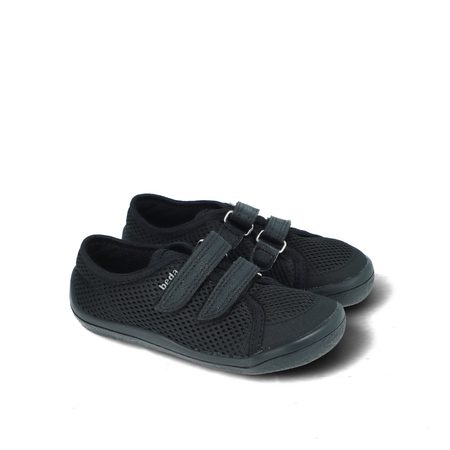 BEDA TENISKY BFN 170040/ST/W/O JUST BLACK | Dětské barefoot tenisky